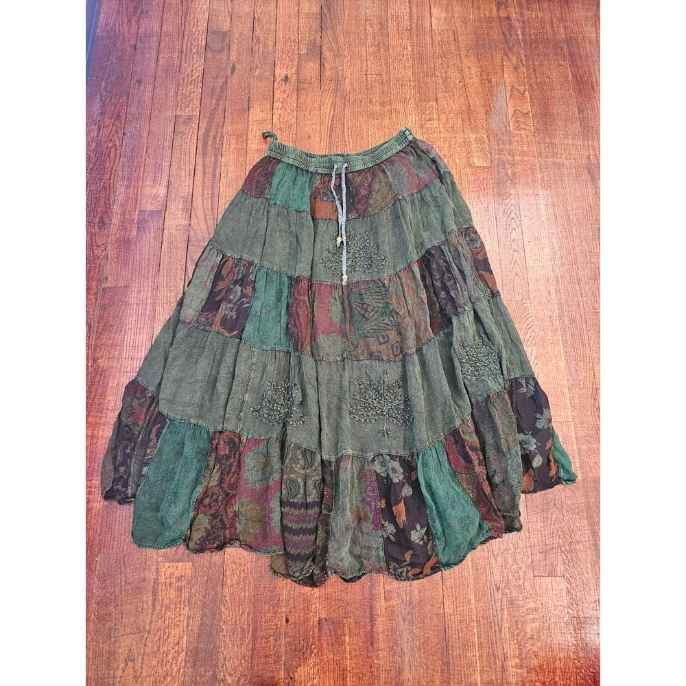 Young Threads Patchwork Earth Color Irish Moss Bo… - image 8